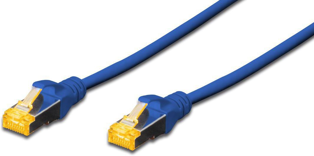 Microconnect SFTP6A01BBOOTED networking cable Blue 1 m Cat6a S/FTP (S-STP)