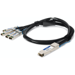 AddOn Networks ADD-Q28CIS28MX-P3M InfiniBand/fibre optic cable 3 m QSFP28 4xSFP28 Black