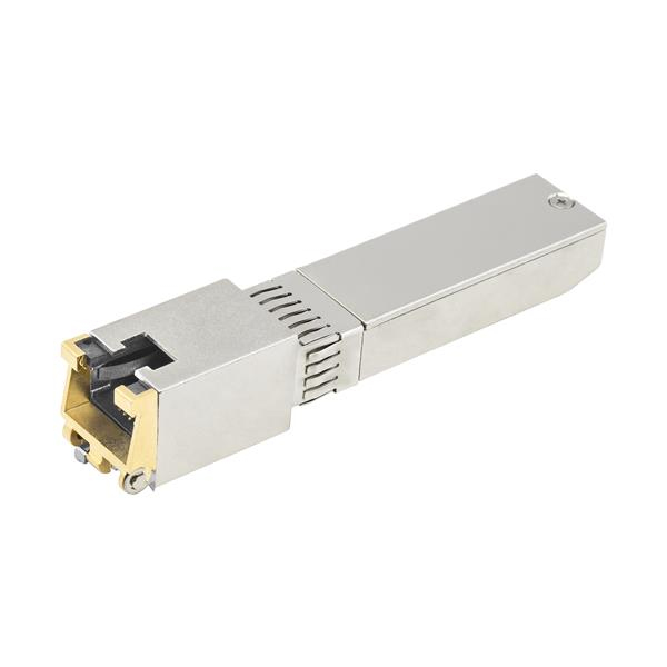 StarTech.com MSA Uncoded SFP+ Module - 10GBASE-T - SFP to RJ45 Cat6/Cat5e - 10GE Gigabit Ethernet SFP+ - RJ-45 30m