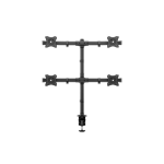 Multibrackets 3316 fäste och ställ till bildskärm 68,6 cm (27") Bord Svart