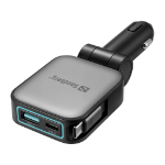 Sandberg Car Charger 3in1 72W FlexCable