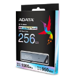 ADATA UE800 USB flash drive 256 GB USB Type-C 3.2 Gen 2 (3.1 Gen 2) Silver