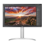 LG 27BP85UK-W computer monitor 27" 3840 x 2160 pixels 4K Ultra HD White