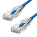 ProXtend Ultra Slim CAT6 U/UTP CU LSZH Ethernet Cable Blue 25CM