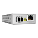 Allied Telesis AT-MMC2000LX/LC-TAA-60 network media converter 1000 Mbit/s 1310 nm Single-mode Grey