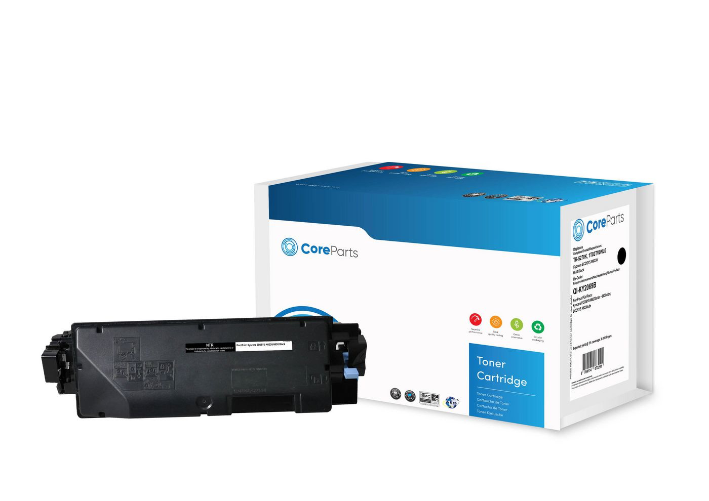 Image of CoreParts QI-KY2069B toner cartridge 1 pc(s) Compatible Black