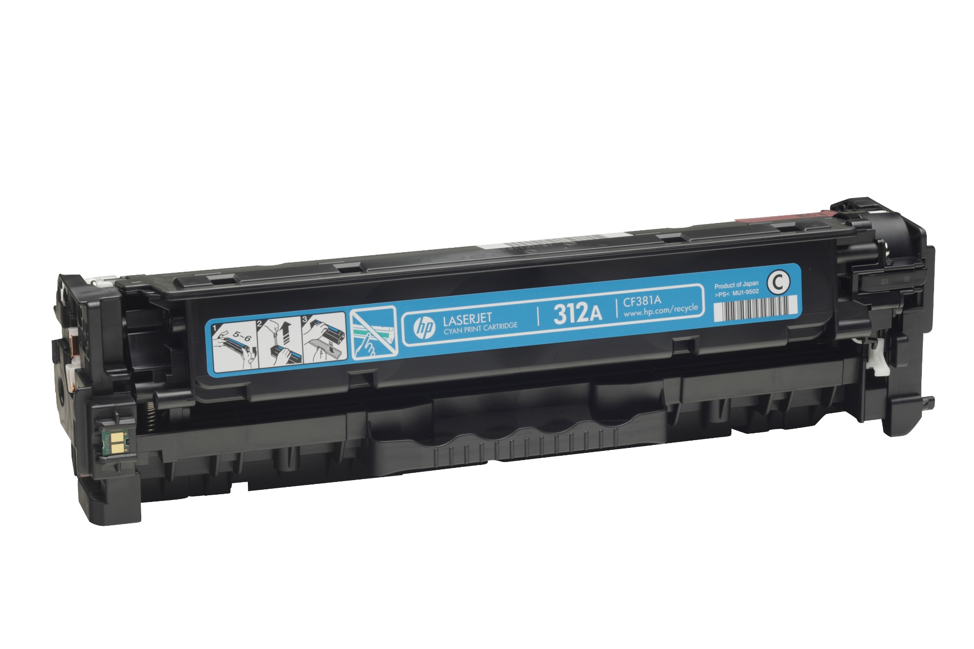 HP CF381A/312A Toner cartridge cyan, 2.7K pages ISO/IEC 19798 for HP CLJ Pro M 476