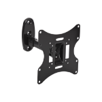 ProperAV TV Wall Bracket 23-46" Swing Arm Tilt 20 VESA Max 200x200 Black