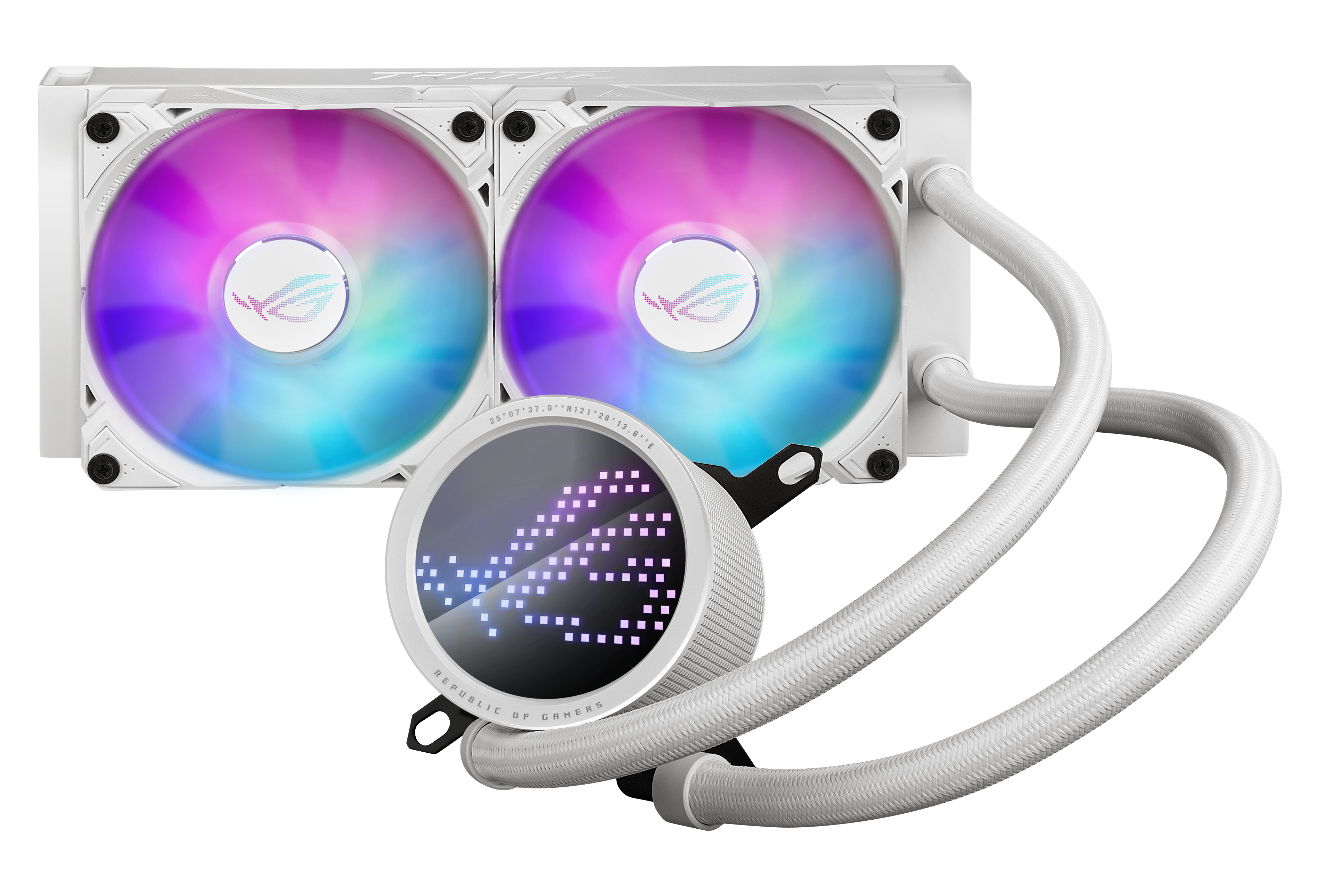 Image of ASUS ROG Ryuo III 240 ARGB White Edition Processor Liquid cooling...