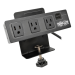 Tripp Lite TLP310USBC surge protector Black 3 AC outlet(s) 120 V 120.1" (3.05 m)