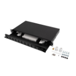 Lanberg FOP1-12SD-LQB patch panel 1U