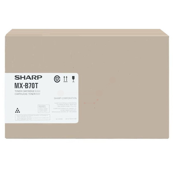 Image of Sharp MXB-70T Toner-kit. 45K pages ISO/IEC 19752 for Sharp MX-B 557