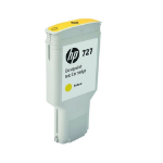 HP 727 300-ML YELLOW DESIGNJET INK CARTRIDGE - T920/T930/T1500/T1530/T2500/T2530