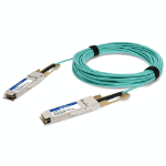 AddOn Networks JL277A-AO InfiniBand/fibre optic cable 393.7" (10 m) QSFP28 AOC Aqua color