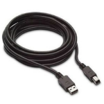 HP USB A/USB B USB cable 1.83 m USB 2.0 Black