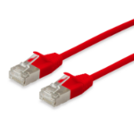 Equip Cat.6A F/FTP Slim Patch Cable, 15m, Red