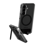 PanzerGlass CARE™ by ® Urban Explorer Case Transparent w. Black Kickstand & Qi Samsung Galaxy S26