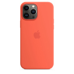 Apple iPhone 13 Pro Max Silicone Case with MagSafe - Nectarine