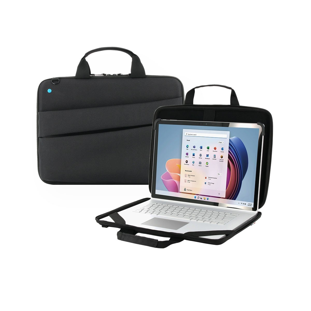 Image of Mobilis TheOne 35.6 cm (14") Briefcase Black