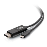 C2G 6ft (1.8m) USB-C® to DisplayPortTM Adapter Cable - 4K 60Hz