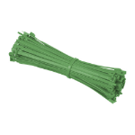 Videk 4.8mm X 200mm Green Cable Ties Pack of 100