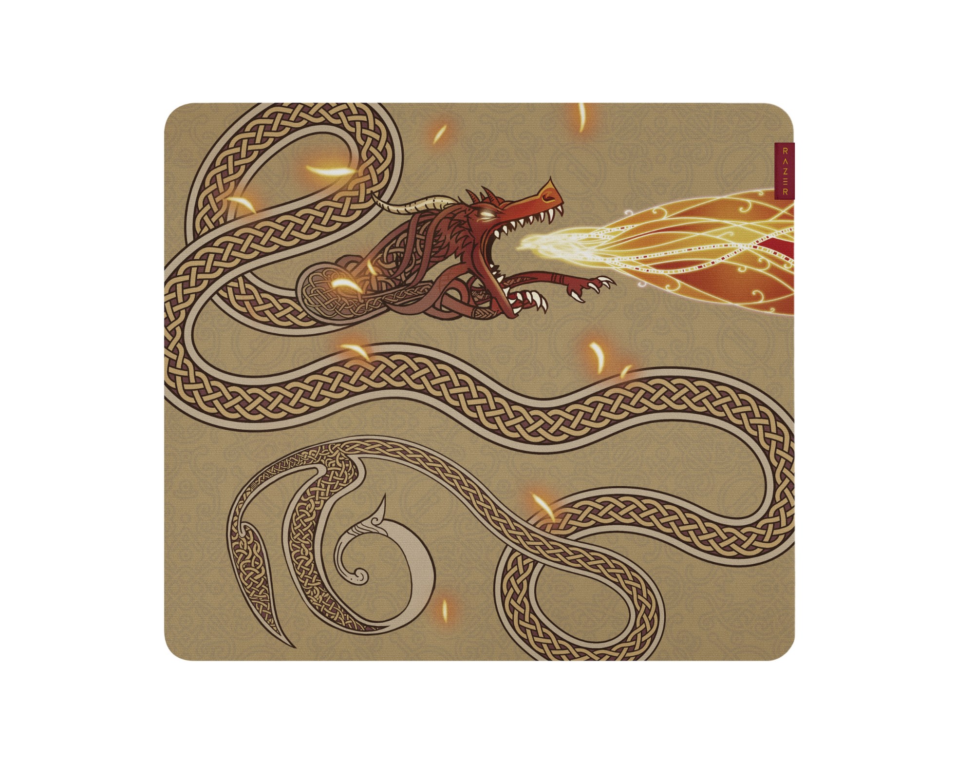 Razer Gigantus V2 Large Counter-Strike 2 Gaming mouse pad Gold. Yellow