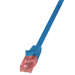 LogiLink 3m Cat.6 U/UTP networking cable Blue Cat6 U/UTP (UTP)