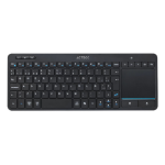 Acteck Inspire Smart TI707 teclado Hogar / Oficina RF inalámbrico + bluetooth Negro