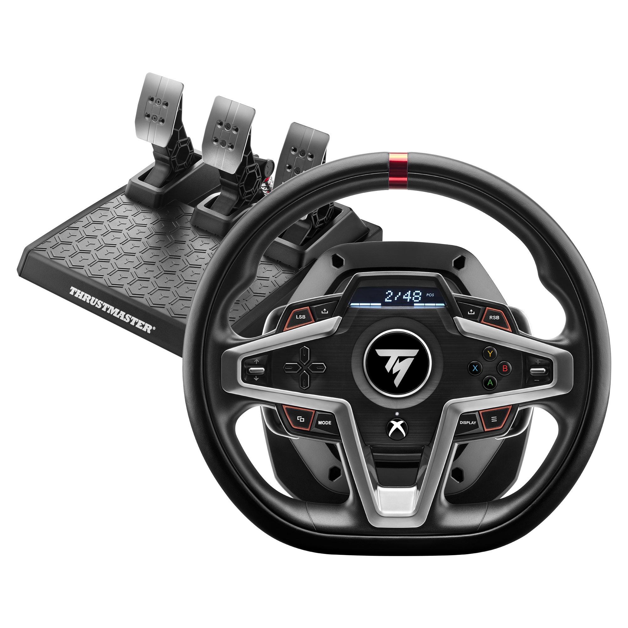 Image of Thrustmaster 4460182 Gaming Controller Black USB Steering wheel +...