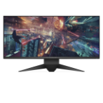 Alienware AW3418DW computer monitor 86.7 cm (34.1") 3440 x 1440 pixels UltraWide Quad HD LCD Black, Silver