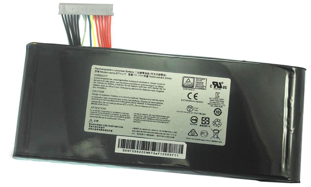 CoreParts MBXMSI-BA0005 notebook spare part Battery