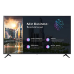 LG 86PK640S Digital signage flat panel 86" LED Wi-Fi 300 cd/m² 4K Ultra HD Black WebOS 16/7