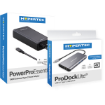 Hypertec ProDock USB Type- C bundle- includes Lite Gen 2 and 60W power supply unit.