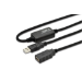Microconnect WBEE0 USB-kablar USB 2.0 5 m USB A Svart
