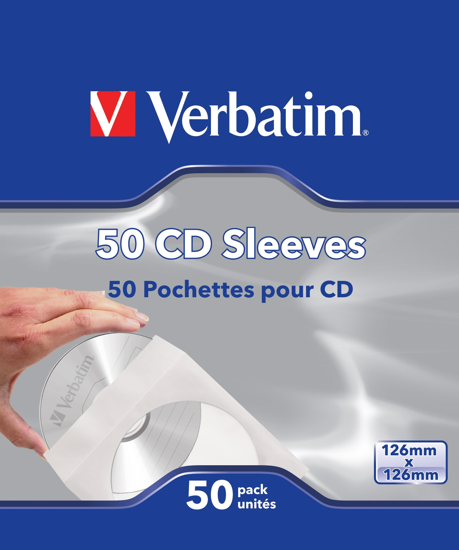 Image of Verbatim CD Sleeves 50pk