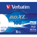 Verbatim BD-R XL 100GB* 4x Wide Inkjet Printable 5 Pack Jewel Case