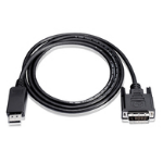 Microconnect DisplayPort - DVI 24+1 M-M 2m Black