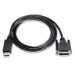 Microconnect DP-DVI-MM-200 video cable adapter 2 m DisplayPort Black