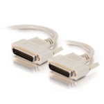 C2G 3m DB25 M/M Cable parallel cable Beige