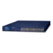 PLANET FGSW-2622VHP network switch Unmanaged L2 Fast Ethernet (10/100) Power over Ethernet (PoE) 1U Blue
