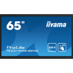 iiyama PROLITE TE6514MIS-B2AG Digital signage flat panel 165.1 cm (65") LCD Wi-Fi 435 cd/m² 4K Ultra HD Black Touchscreen Built-in processor Android 24/7