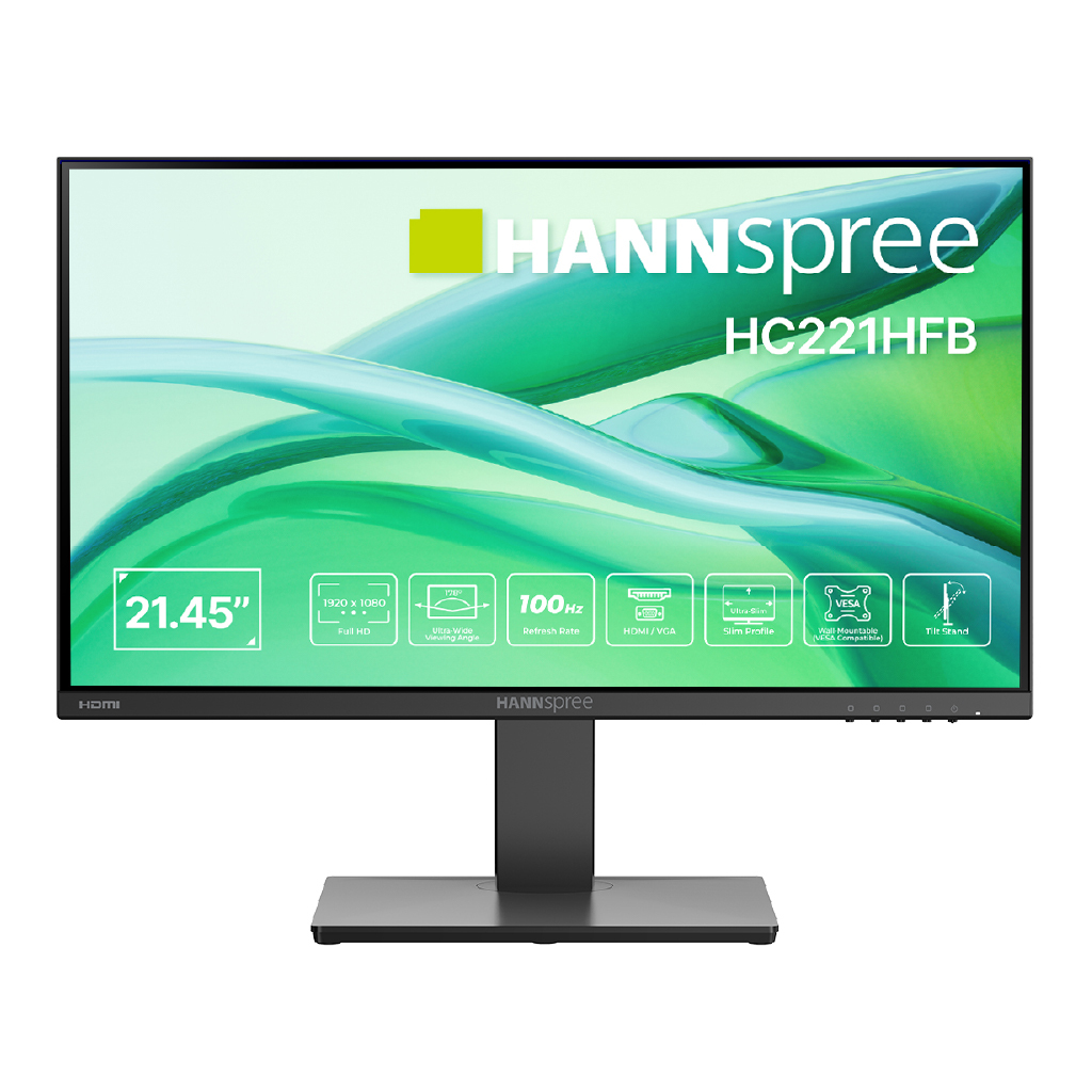 Hannspree HC221HFB Desktop Monitor (UK Only)