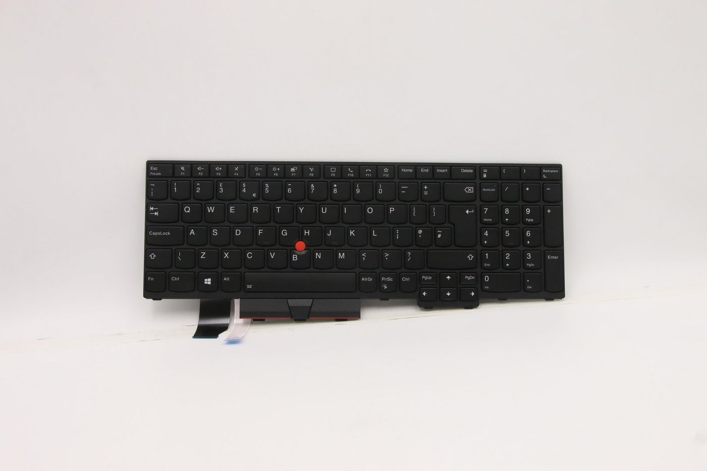 Image of Lenovo FRU Thor Keyboard Num BL (Liteon) UK English - Approx 1-3...