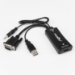 Rocstor Y10A218-B1 video cable adapter Black