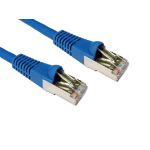 Cables Direct Cat6a, 15m networking cable Blue S/FTP (S-STP)