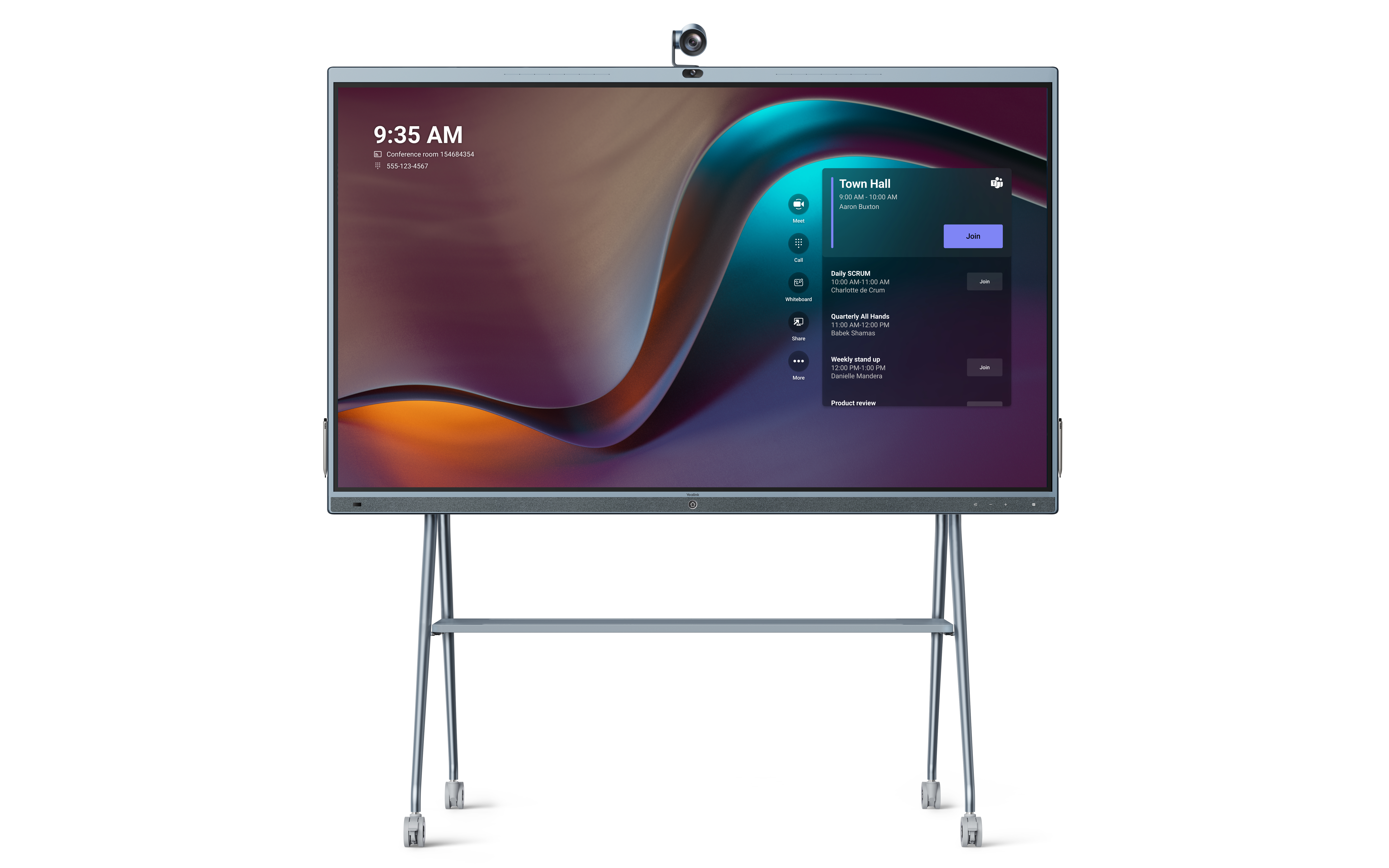 Yealink MeetingBoard 86"/MB86-A001 - LED-backlit LCD display - 4K...