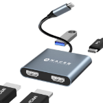Naceb Technology NA-0148 nodo concentrador USB Tipo C Negro