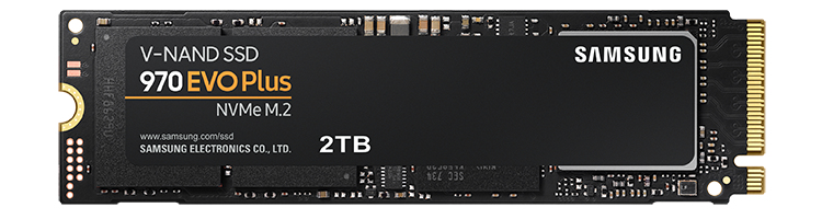 Image of Samsung 970 EVO Plus M.2 2 TB PCI Express 3.0 V-NAND MLC NVMe
