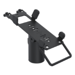 Ergonomic Solutions SpacePole Payment Lane 3000 with Camera DuraTilt® SP1 (with handle)
