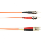 Black Box 5m, ST/LC fibre optic cable OFNP OM2 Orange